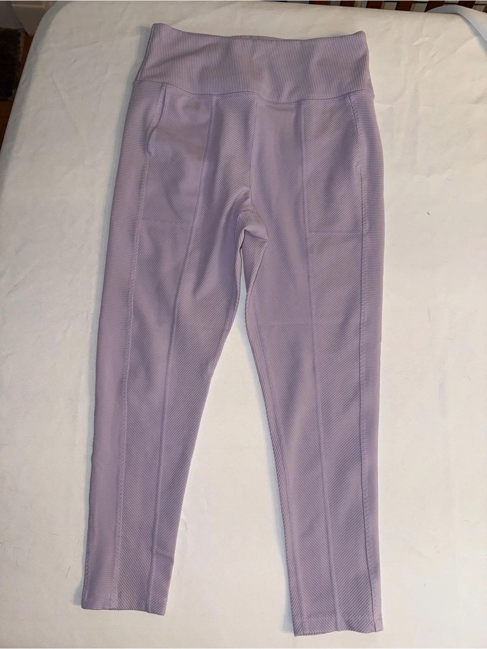 Free People Lilac High-Rise Track Leggings